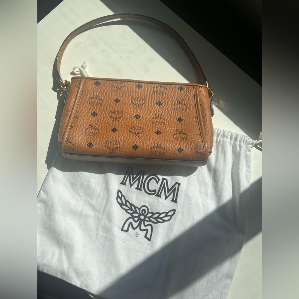 Mcm small shoulder bag